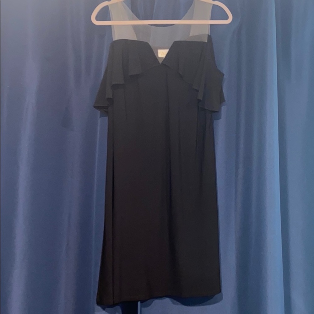 Black cocktail dress